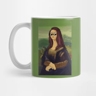 Mona Lisa is a little stylish Mug